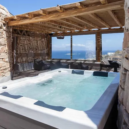 Ultimate Mykonian With Pool Jacuzzi And View Βίλα *