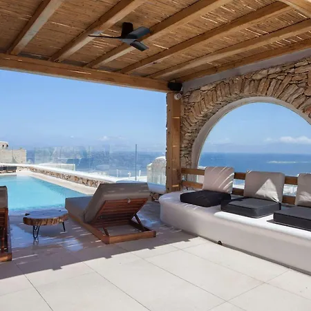 Βίλα Ultimate Mykonian With Pool Jacuzzi And View
