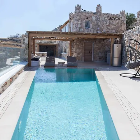 Ultimate Mykonian With Pool Jacuzzi And View Mykonos Town