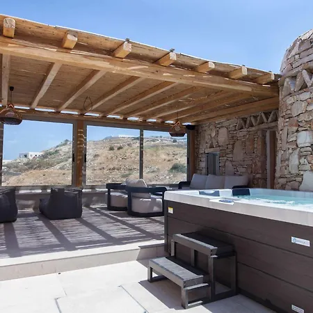 Ultimate Mykonian With Pool Jacuzzi And View Βίλα Mykonos Town